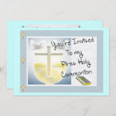 Einladungen zum ersten Heiligen Kommunitatstag (Vorne/Hinten)