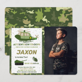 Einladungen zum Foto der Armee