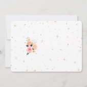 Einladungen zum Foto Peach (Rückseite)