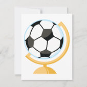 Einladungen zum Fußball-Ball (Vorderseite)