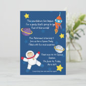 Einladungen zum Geburtstag (Stehend Vorderseite)