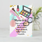 Einladungen zum Geburtstag (Stehend Vorderseite)