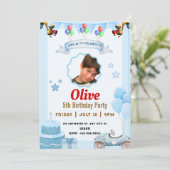 Einladungen zum Geburtstag (Stehend Vorderseite)