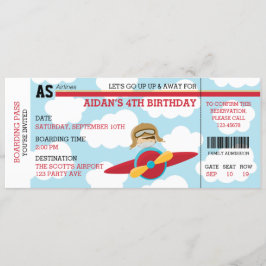 Einladungen zum Geburtstag des Flugzeugs (Ticketst