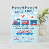 Einladungen zum Geburtstag des Zuges (Stehend Vorderseite)