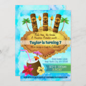 Einladungen zum Geburtstag von Luah (Vorne/Hinten)