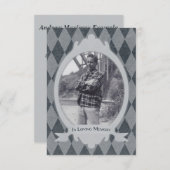 Einladungen zum Gedenkgottesdienst (Vorne/Hinten)