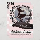 Einladungen zum gehefteten Halloween-Party (Vorne/Hinten)