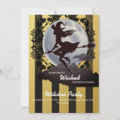 Einladungen zum gehefteten Halloween-Party (Vorderseite)