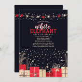 Einladungen zum Geschenktausch (Vorne/Hinten)