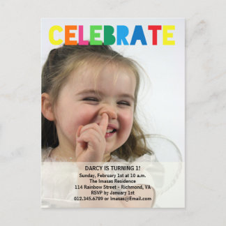 Einladungen zum Girl Birthday Party Foto