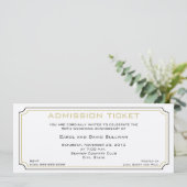 Einladungen zum Goldenen Jahrestag (Stehend Vorderseite)