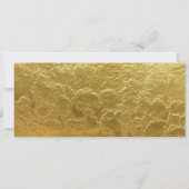 Einladungen zum goldenen Party (Rückseite)