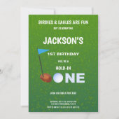 Einladungen zum Golf Par-T-Shirt (Vorderseite)