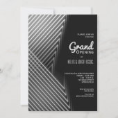 Einladungen zum Grand Opening White Neon Lights (Vorderseite)