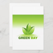 Einladungen zum Grünen Tag (Vorne/Hinten)