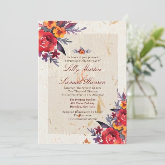 Einladungen zum Herbst Essence (Stehend Vorderseite)