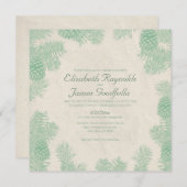 Einladungen zum Hochzeitsaufenthalt (Vorne/Hinten)