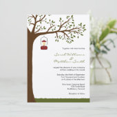 Einladungen zum Hochzeitsfeiern im Freien Camping (Stehend Vorderseite)