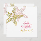 Einladungen zum Hochzeitsfeiern/Pflaster (Vorne/Hinten)