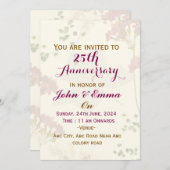 Einladungen zum Hochzeitstag (Vorne/Hinten)