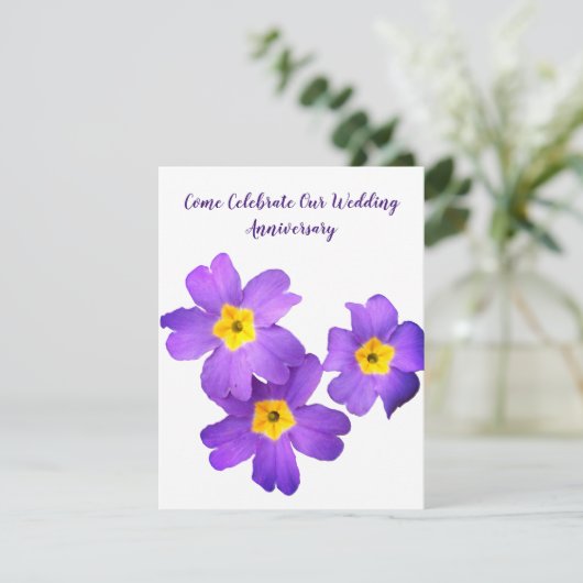 Einladungen zum Hochzeitstag (Stehend Vorderseite)