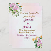 Einladungen zum Hochzeitstag (Vorne/Hinten)