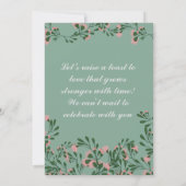 Einladungen zum Hochzeitstag (Rückseite)