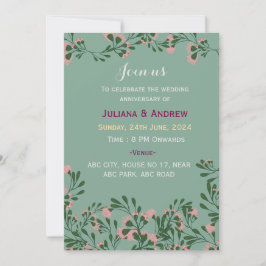 Einladungen zum Hochzeitstag