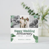Einladungen zum Hochzeitstag (Stehend Vorderseite)