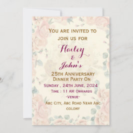 Einladungen zum Hochzeitstag