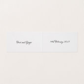 Einladungen zum Hochzeitstag (Innenseite Aufgefaltet)