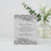 Einladungen zum Hochzeitstag Probe (Stehend Vorderseite)