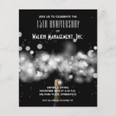 Einladungen zum Jahrestag der Champagne (Vorderseite)