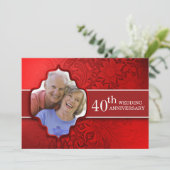 Einladungen zum Jahrestag des Roten Fotos (Stehend Vorderseite)