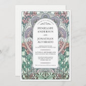 Einladungen zum Jugendstil (Set Nr. 3) (Vorne/Hinten)