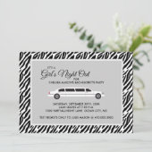 Einladungen zum Junggeselinnen-Abschied (Stehend Vorderseite)