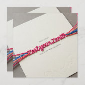 Einladungen zum Junggeselinnen-Abschied (Vorne/Hinten)