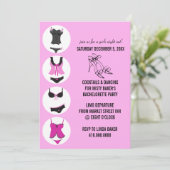 Einladungen zum Junggeselinnen-Abschied (Stehend Vorderseite)