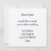 Einladungen zum Kleeblatt (Rückseite)