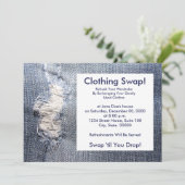 Einladungen zum Kleidertausch (Stehend Vorderseite)