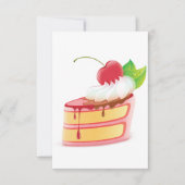 Einladungen zum Kuchen (Vorderseite)