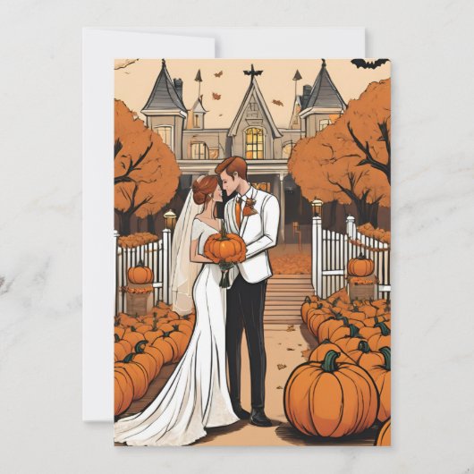 Einladungen zum Kürbisfall (Vorderseite)