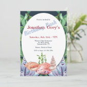 Einladungen zum Meeresleben (Stehend Vorderseite)