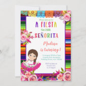 Einladungen zum mexikanischen Geburtstag (Vorderseite)