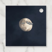 Einladungen zum niedlichen Halloween-Party Geschenkanhänger (Rückseite)