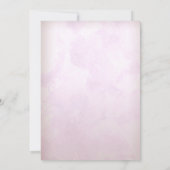 Einladungen zum offiziellen Eiffelturm Bridal (Rückseite)