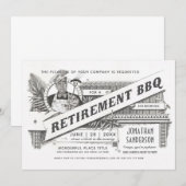 Einladungen zum Party der GRILLEN| Oberste Vintage (Vorne/Hinten)