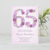 Einladungen zum Party Pensionierung, 65. Geburtsta (Stehend Vorderseite)