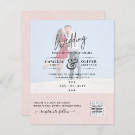 EINLADUNGEN ZUM QR-SCANNING-CODE FÜR FOTO-BREITE